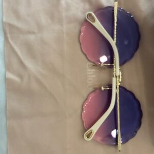 Chloe Purple and Pink Gradient Glasses